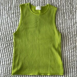 Aritzia Sunday best mesh sweater vest